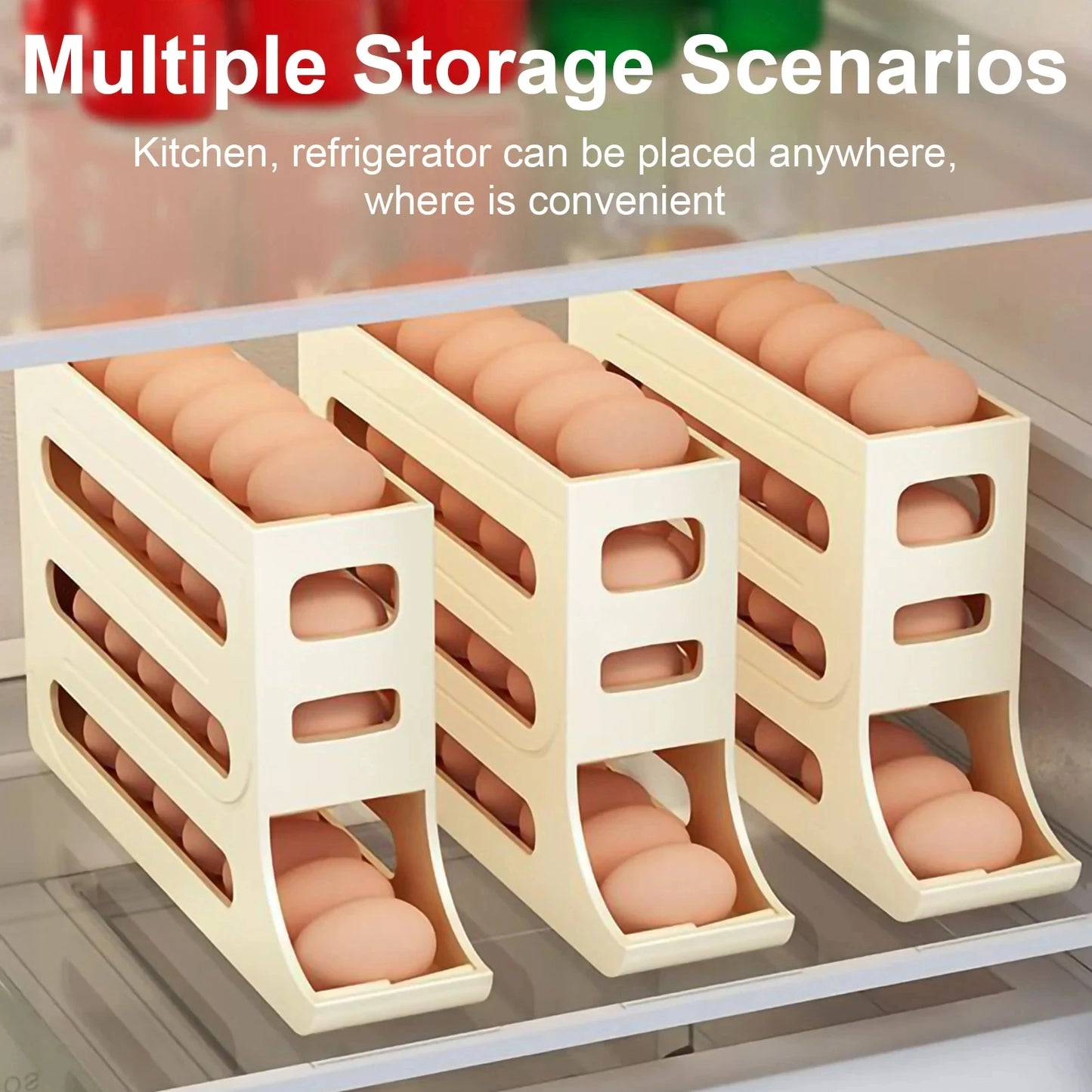 Automatic rolling Egg Storage